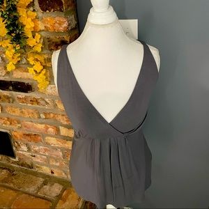 Sexy gray sleeveless
